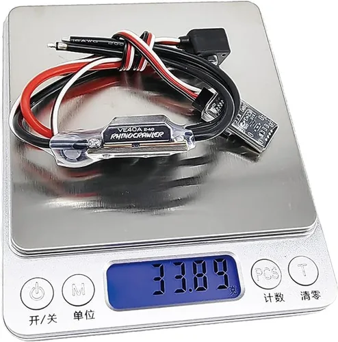 Miniatura 6 de Crawler ESC sin escobillas AM32 VE40A BEC 5.2 ~ 8.2V para 1/10 1/12 escala Crawler Car Traxxas Axial MOA Ventru RC Crawler Pro Shafty Comp