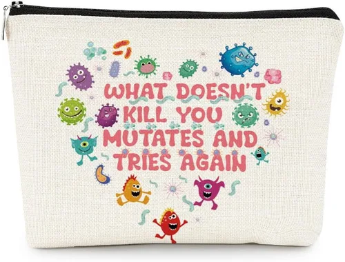 EXUQO FP-BT-HZB-Funny-CosmeticBags, Gracioso-A, Juguetón y elegante