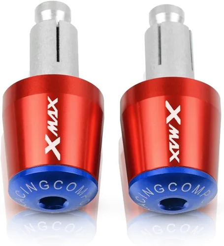 Miniatura 10 de Accesorios de motocicleta para Xmax 7/8 "0.866 in manillar empuñaduras manillar tapa de extremo para Yamaha Xmax 125 250 300 400 X MAX 2017 extremo