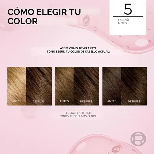 Miniatura 8 de L'Oreal Paris Excellence Crème Tinte Permanente para el Cabello, Color de Cabello de Triple Cuidado con Complejo Pro-Keratina para Cobertura 100%