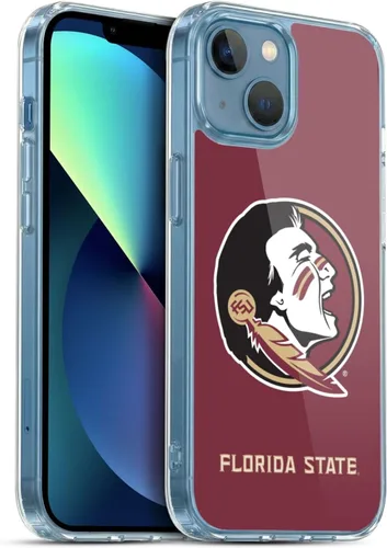Miniatura 32 de Head Case Designs Funda de gel suave FSU Seminoles de la Universidad Estatal de Florida con licencia oficial compatible con Apple iPhone 13 Pro Max