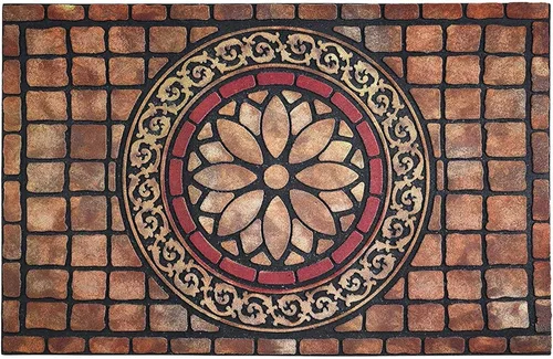 Miniatura 11 de CHICHIC - Alfombra rectangular para puerta de entrada grande de 24 x 36 pulgadas, tapete de entrada para áreas de alto tráfico, alfombras para Azul