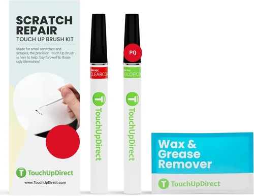 TouchUpDirect PQ Race Red Compatible con Ford Kit de Reparación de Arañazos de Pintura de Retoque con Exactitud - Kit de Pinceles Race rojo
