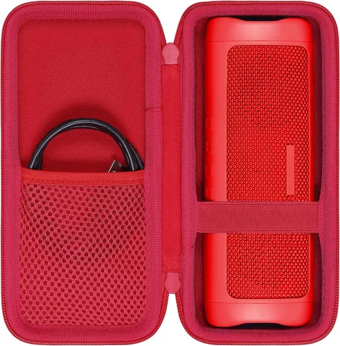Miniatura 10 de co2CREA Estuche rígido de repuesto para altavoz Bluetooth BolaButty X-GO C27C IPX5 impermeable (negro)