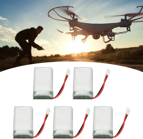 Miniatura 2 de Diyeeni 5 unids 800 mAh RC Drone batería portátil baterías de reserva para SYMA X5C X5C 1 X5 X5SC X5SW M68 K60 con excelente rendimiento