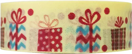 Miniatura 8 de allydrew Cinta adhesiva decorativa Washi, banda de rodadura granate