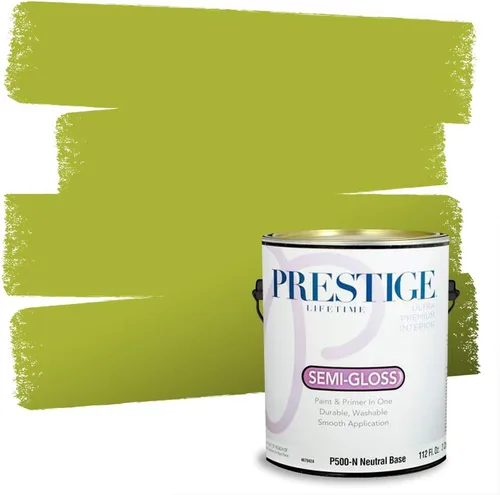 Miniatura 6 de PRESTIGE Pinturas Pintura interior e imprimación en uno, 1 galón, cáscara de huevo, aventura