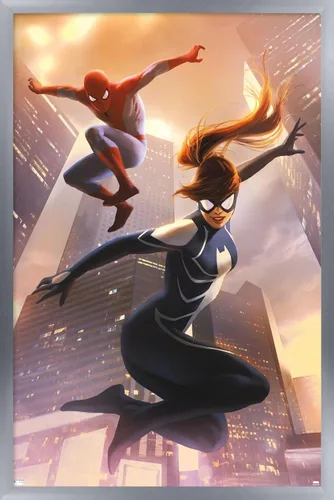Miniatura 8 de Trends International Marvel Comics Spider-Man - Póster de pared #8 de Spider-Girl, 34 pulgadas de largo x 22.4 pulgadas, versión premium sin marco