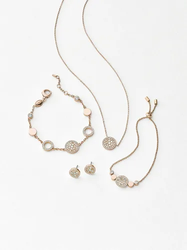 Miniatura 5 de Fossil - Pulsera de acero inoxidable para mujer, color oro rosa