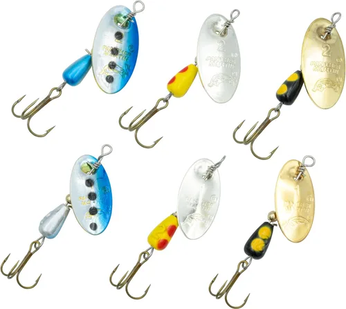 Miniatura 20 de Panther Martin Fishing Lures 6-Pack All Time Greatest Fish Catcher World Famous Spinning Lures in Value Kit Spinners for Trout, Salmon, Panfish