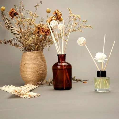 Miniatura 4 de Varillas difusoras de varillas de ratán natural de 7.5 pulgadas, recambios de difusor, varillas de repuesto para difusor de aroma de aceite esencial