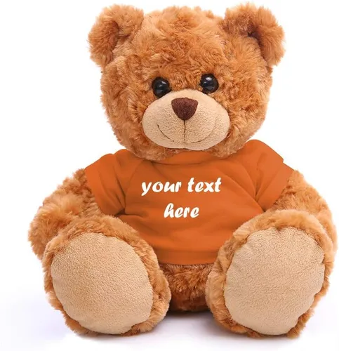 Miniatura 7 de Plushland Oso de peluche de 11 pulgadas, regalo personalizado de animal de peluche, gran regalo para el día de la madre, San Valentín, graduación