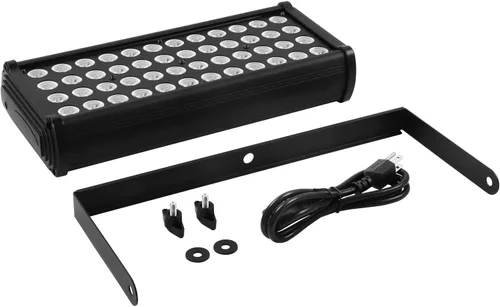 Miniatura 7 de U`King Barra de luz LED para escenario, 80 W, 48 LED, RGB Dj, barra de luces 2/8/12 DMX, reproducción automática, luz estroboscópica activada por