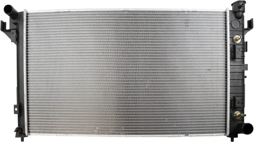 Miniatura 16 de TRQ Radiador de 1 fila de núcleo de aluminio de 26.5 pulgadas de ancho de núcleo compatible con Chevrolet Captiva Sport 2012-2015 Saturn Vue