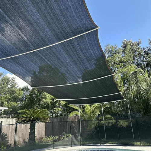 Miniatura 9 de Tela de Sombra para Plantas de Jardín y Invernadero, 40-50% de Protección Solar - para Jardín al Aire Libre, Césped, Telas de Sombra Solar