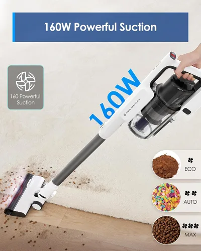Miniatura 2 de Aspiradora inalámbrica de palo Tineco A30S, succión de 160W, tiempo de funcionamiento de 60 minutos, recipiente de polvo más grande de 1L, cepillo
