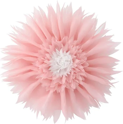 Miniatura 20 de Almohada decorativa de flores 3D hecha a mano con margaritas rosas, bonito cojín redondo de terciopelo para cama, sofá, silla de automóvil, Rosa
