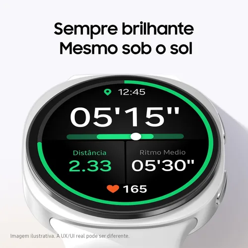 Miniatura 5 de Samsung Galaxy Watch 8 44mm Reloj inteligente AI con pantalla AMOLED de 1,47", Wear OS 6, Wi-Fi, Bluetooth, frecuencia cardíaca, GPS, rastreador