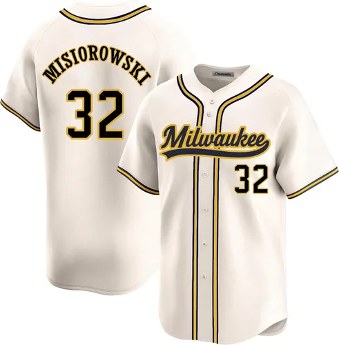 Miniatura 31 de Camiseta cosida de béisbol Milwaukee personalizada para hombres/mujeres/jóvenes para fanáticos de los deportes