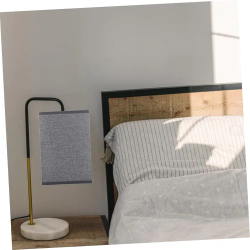 Miniatura 5 de Lámpara de pie Lámpara de pie Pantalla cuadrada Rectangular Lino Lavable a mano Cubierta de luz de mesa