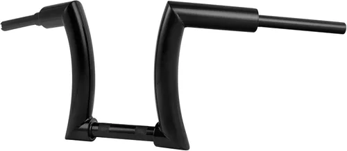 Miniatura 6 de TCT-MOTORPARTS Manillar de 12 Pulgadas Rise Ape Hanger Bar de 2 Pulgadas para Harley Dyna Wide Glide Lowrider FLST FXST 1983-2008 Softail Street Bob