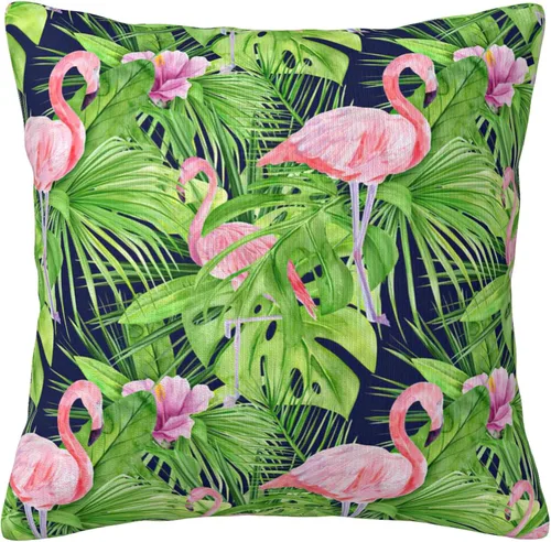 Miniatura 13 de Funda de cojín cuadrada de felpa corta súper suave para decoración del hogar, con cremallera invisible, 18 x 18 pulgadas, sin relleno, temática