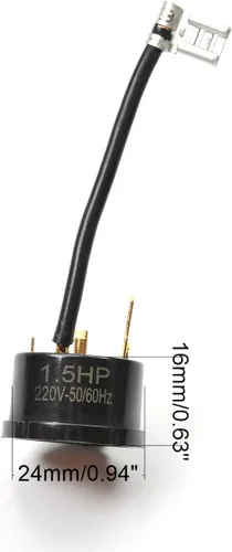 Miniatura 5 de Othmro 12 unids Compresor Protector de sobrecarga térmica del refrigerador 1.5 (HP) 1125 W Compresor pieza de repuesto Compresor Protector