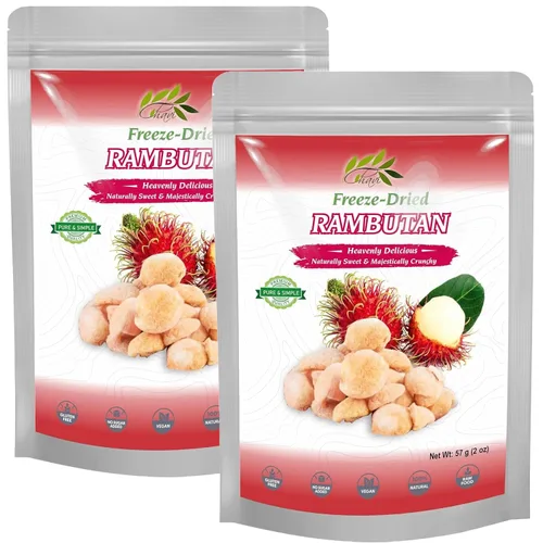 Miniatura 23 de CHAVI Lichi liofilizado, 2 onzas, superalimentos saludables de 1 ingrediente, sin azúcares ni conservantes añadidos, sin OMG, vegano, sin gluten..