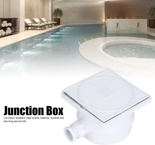 Miniatura 8 de TOPINCN Caja de conexiones impermeable G3/4 DN20, accesorio de luz subacuática, conveniente para la iluminación de la piscina