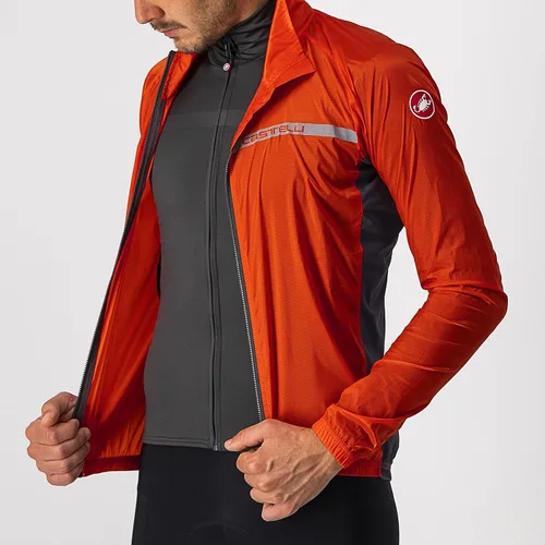 Miniatura 5 de Castelli Chaqueta elástica de ciclismo Squadra para ciclismo de carretera y grava, ciclismo I