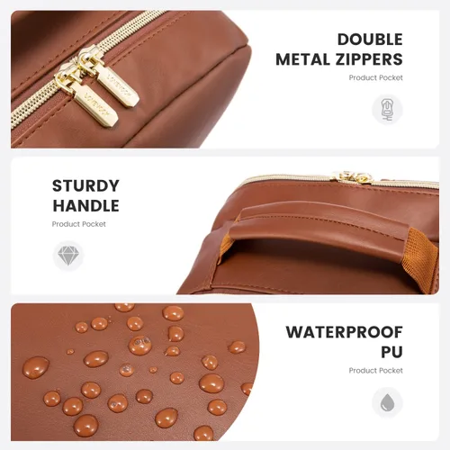 Miniatura 8 de LOVEVOOK Mochila de Viaje para Laptop Bolso para Mujeres Trabajo Negocios Bolsas de Computadora, 15,6 pulg.