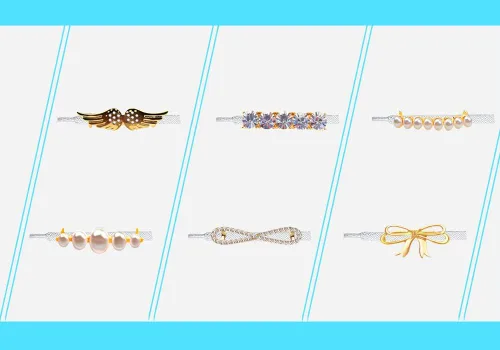 Miniatura 4 de 24 piezas de cordones de zapatos decorativos con diamantes de imitación de perlas de imitación accesorio de moda regalo para zapatos deportivos