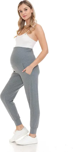 Miniatura 7 de Leggings Depot Pantalones de maternidad para mujer, sobre el vientre, pantalones deportivos casuales para descansar