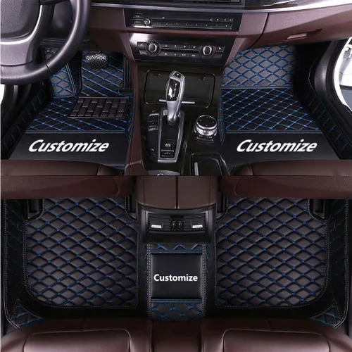 Miniatura 23 de Tapetes para suelo de automóvil para 98.6 % de los sedán, SUV, deportivos, cobertura completa, lindo, para hombres y mujeres, almohadillas