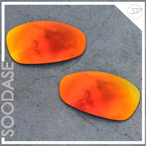 Miniatura 2 de SOODASE - Gafas de sol polarizadas para Oakley Juliet, color rojo, azul y morado