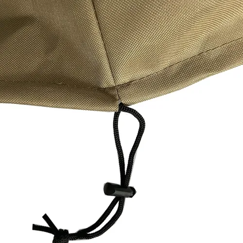Miniatura 5 de Cubierta rectangular resistente al agua de 60 pulgadas para fogata de gas de patio al aire libre, 60 pulgadas de largo x 38 pulgadas de ancho x 24