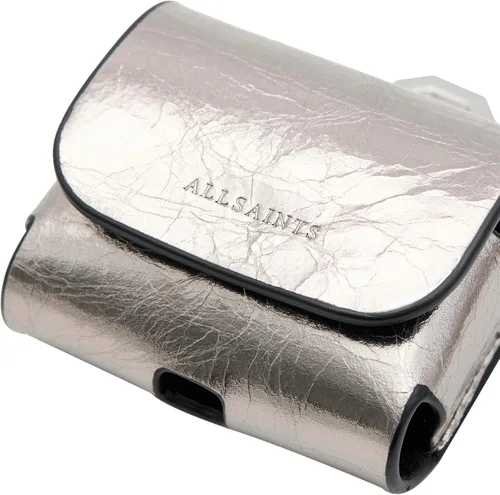 Miniatura 3 de AllSaints Funda Airpod para mujer, color gris plomizo, talla única