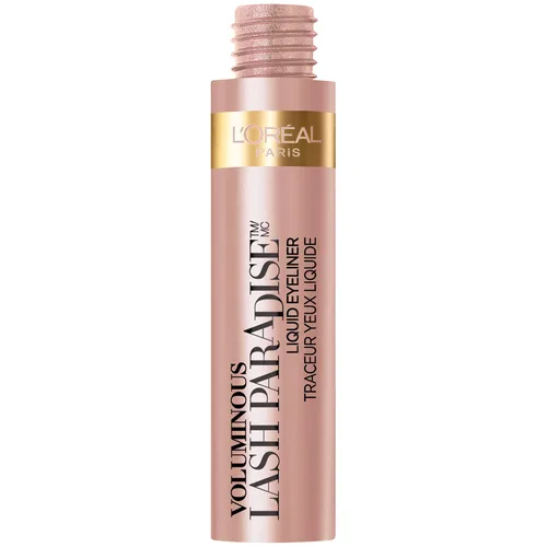 Miniatura 6 de L'Oreal Paris Cosmetics Voluminous Lash Paradise - Delineador de ojos líquido, oro rosa, 0.05 onzas líquidas