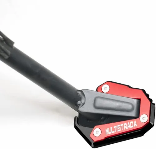 Miniatura 2 de Placa de soporte de extensión para soporte lateral de motocicleta compatible con Ducati Multistrada V4 V4S 950 950S 1200 1200S 1260 1260S Soporte