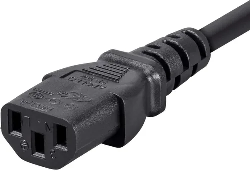 Miniatura 3 de Monoprice 124190 Cable de extensión, 1 pie, negro