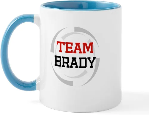 Miniatura 37 de CafePress – Brady – Único taza de café, taza de café, S, Blanco