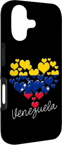 Miniatura 3 de Funda para iPhone 17 con diseño de corazón hispano con bandera venezolana con orgullo de Venezuela