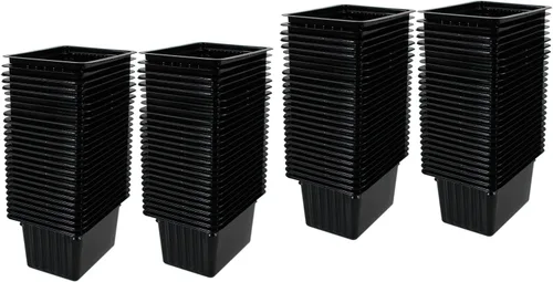 Miniatura 3 de Handy Pantry Micro Punnet Microgreens - Bandejas de cultivo de una sola porción – Paquete de 10 – 2 pulgadas por 3 pulgadas – 2 pulgadas de alto