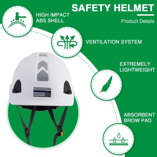 Miniatura 3 de Hard Hats Construction Safety Helmet, LOHASTAR Work ANSI Z89.1 Approved OSHA Hardhat Construction Helmet