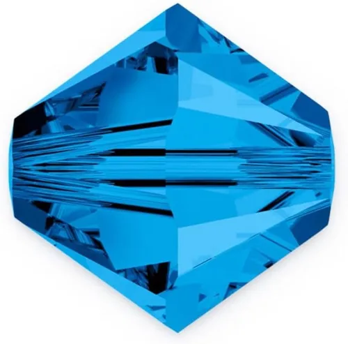 Miniatura 91 de 100 piezas auténticas Preciosa de 3 mm (0,12 pulgadas) cuentas sueltas de cristal bicono facetado pequeño amatista púrpura compatibles con cristales