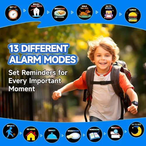 Miniatura 4 de ZUODUN Reloj para Niños Juguetes para Niños con 26 Juegos, Reloj Inteligente con Cámara para Niños de 4 a 12 Años, Pantalla Táctil, Podómetro