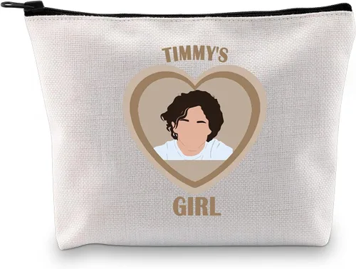 GJTIM Bolsa de maquillaje con cremallera para fanáticos de actores y amantes del actor, bolsa de maquillaje para fanáticos fandom, Maquillaje T