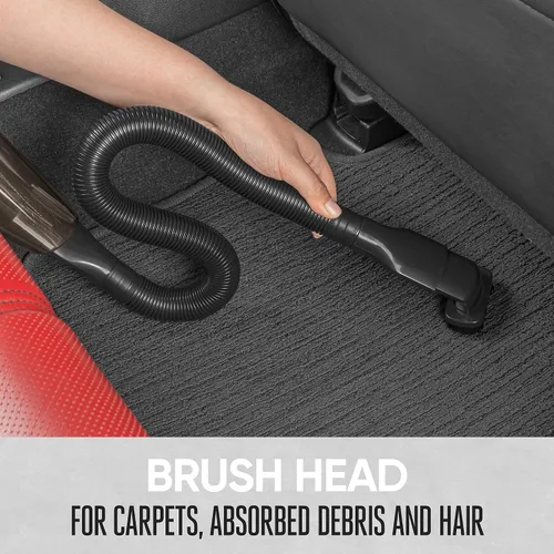 Miniatura 6 de Motor Trend Aspiradora de mano ligera y portátil para automóvil, limpieza interior, desorden húmedo o seco, incluye 3 accesorios + filtro y bolsa