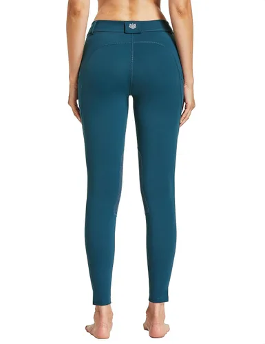 Miniatura 5 de FitsT4 - Pantalones de equitación para mujer con parche a la rodilla