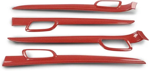 Miniatura 10 de G-PLUS Moldura de panel de salpicadero compatible con Jeep Grand Cherokee 2011-2021, 7 piezas de moldura de panel de consola central y moldura